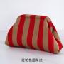 Hot selling women's striped woven versatile cloud beach bag