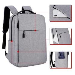 Gelory Customized Logo Business Laptop Backpack Travelling Student Oxford Waterproof Backpack