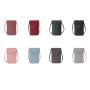 HR300 New Student Buckle Waterproof Small Bag Women's Heart Decorative Transparent Touchable Screen Simple Retro Phone Bag