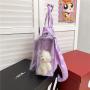 PVC shoulder bag transparent hand bag from women