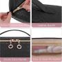 Hot Sale Travel Glitter Toiletry Bags Transparent PVC Cosmetic Bag Clear Makeup Pouch Bag for Beauty Customize Waterproof