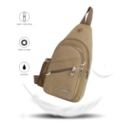 High Quality Custom Women Ladies Foldable Waterproof Cross Body Sling Shoulder Messenger Chest Nylon Crossbody Bag For Men