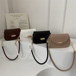 2024 Hot selling fashion design ladies shoulder bags snakeskin pu leather crossbody purse chain handbags for women luxury