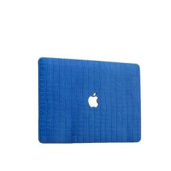 Custom Luxury Fashion Laptop Covers Real Embossed Alligator Crocodile Skin Leather Case For Macbook Pro Air 12 13 14 15 16 Inch