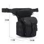 Hot Sale Wholesale Outdoor Climbing Men 10L Waterproof Oxford Tactical Side Bag Outdoors Camouflage Tactical Waist Bag