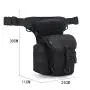 Hot Sale Wholesale Outdoor Climbing Men 10L Waterproof Oxford Tactical Side Bag Outdoors Camouflage Tactical Waist Bag