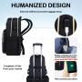 Custom Everyday Use Fashion Water Resistant Soft Lightweight 15.6 Inch Quilted Laptop Backpack For Women