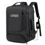 Custom Large Capacity 17.3 Inch Expandable Multi-functional Business Laptop Backpack with Shoe Pocket