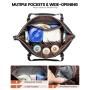 LOVEVOOK OEM Large Waterproof Quilted Travel Mommy Bag for Hospital with Pacifier Holder and Changing Pad Baby Diaper Tote Bags