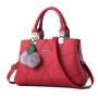 2024 Women's Fashion Handbag Embroidered Thread Small Bag Large Capacity Shoulder Messenger Bag Portable Single Strap Lady Style