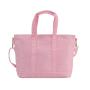 Women Fashion Hot Pink Large Capacity Shoulder Tote Handbag Waterproof Multi-function Nylon Travel Shoulder Women's Tote Bag