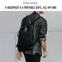Slash-proof Fabric Backpack with Combination Lock Anti Knife Bag Water Proof Cut Resistant Knapsack Anti-theft Bag