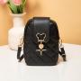 2024 Cartoon Small Bag Shoulder Mouse Design Messenger Bags Fashion For Mobile Women's Customs Wallet