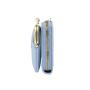 HR590 Women's Wallet With Long Zipper Buckle PU Leather Girls' Handheld Money Clip Wallet Ladies Card Holder Gift Phone Purse