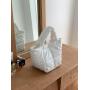 New PU Soft Leather Tote Bag Padded Cloud Bag Large-Capacity Hand Bag Simple 2024 Autumn Winter Handbag for Women
