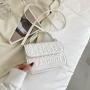 Diamond Lattice Letter Small Square Bag 2023 New Women's Open Bag China Wholesale PU Ladies Shoulder Bag