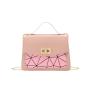 Wholesale Ladies Patchwork Color Diamond Square Bag Wholesale 2022 New Lock Chain Handbag Pu Leather Lock Tot Bag