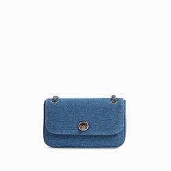2024 Denim Classic Small Trendy Cross Body Bag For Girl Factory Custom Women Bag Washable Denim Shoulder Bag