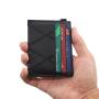 Wholesale leather cardholder wallet pu leather minimalist wallet rfid slim card holder