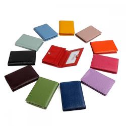 New arrival RFID leather multifunctional bank card cover anti-theft swipe wallet hand-held zero wallet identification bag carteras para mujer