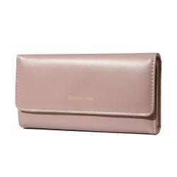 Customs Wallet PU Leather Carteras Mujer Multi Card Wallet Para Mujeres Bolso Bolsas Horizontal Square Shape Letter Purse