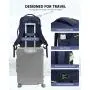 Carry On Travel Backpack for Women 40L Personal Item Flight Approved TSA Large Bagpack Weekender Hiking Bag with 3 Packing Cubes