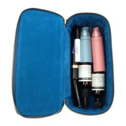 Square Makeup Bag Large Capacity Leather Pu Cosmetic Bag For Women Makeup Storage Box Organizer Cosmetic Bag Leather