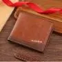 Men's Short Multi-Card Business Wallet Bag Waterproof Horizontal Design with Open Closure Cross-Border Fashionable Accessory