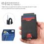 Custom Business Slim Wallet Pop up Card Holder RFID Blocking Minimalist Credit Card Wallet with Money Pocket Metal Card Case