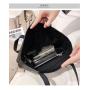 Crocodile Pattern Underarm Bag Custom PU Leather Tote Bag Large Capacity Leopard Pattern Handbag For Women