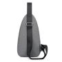 ZR521 Mens Chest Bag Vest New USB Shoulder Bag Sports Travel Cross Body Bag Leisure Solid Color Nylon Cloth Sling Chest