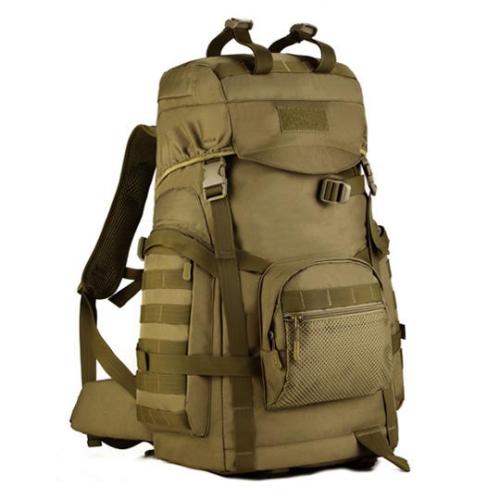 60L Fashionable Mountaineering Bag Large Capacity Outdoor Backpack Waterproof Pillow Shape Sports Travel Backpack