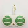 2024 Custom Logo Eye Sun Glasses Pouch Case For Unisex Bag Handbag With Leather Wristlet