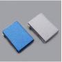 OEW022 Short Classic Black Business PU Leather Wallet For Gift Canvas Slim Coin Purse Purse ID Credit Card Holder Money Clip