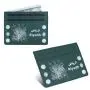 Custom Designer Gift Sublimation Business Name Rfid Wallet Card Holder Leather Mini Business Card Holder Short Money Purses
