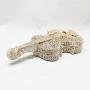 2024 Custom Crystal Evening Shoulder Violin Bag For Women Boutique Jewelry Clutch