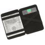 CUIKCA HF005 Magic Wallet Thread Unisex Wallet Magic Money Clip Zipper Purse Slim Leather Wallet Business ID Credit Card Case