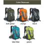 ZWY065 New Outdoor Hiking Backpack Nylon Simple Lightweight Waterproof Travel Sports Backpack Cycling Mountaineering Backpack