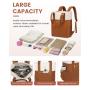 LOVEVOOK 15.6 in Convertible Tote Laptop Backpack Bag Lightweight Travel Computer Backpack College Work Backpack for Women