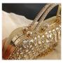 ZWY336 Luxury Rhinestone Ladies Evening Bag Banquet Party Tassel Clutch Bag Wholesale Acrylic Diamond Crossbody Shoulder Bag
