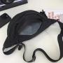 ZWY158 Wholesale Hot Sale Simple Solid Color Unisex Chest Bag Nylon Travel Shopping Waist Bag New Sports Student Crossbody Bag