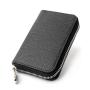 Minimalist Organ Wallet Leather Wallets For Men & Women Credit Card Holder Zipper Around Money Clip Business Travel Wallet