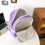 Fashion customized nylon Ita bag clear transparent girls shoulder backpack bag