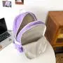 Fashion customized nylon Ita bag clear transparent girls shoulder backpack bag