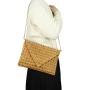 Quilted/Chain Gabbi Bag Chic Pouch Bag Vegan Leather Vintage Hobo Diamond Fashionable Handbag for Girls Women