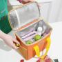 ZR929 Leakproof Insulated Cooler Lunch Tote Bags for Work Bento Box Insulated Messenger Bags Camping Fresh Keeping Handbags