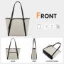 LOVEVOOK 2024 Factory New Customized Canvas Ladies Handbags Purses Bag Fashion High Quality  tote bag Handbag sets For Women