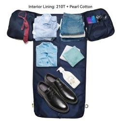 Custom Logo Fashion Multi-Function Carry On Folding Suit Garment Duffle Bag for Travel Luggage Handbag Duffel Bag