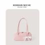 Low Price PU Material Zipper Handbag Crossbody Carrying Bag Women's Shoulder Bags