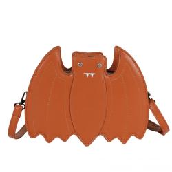 Personalized Faux Leather Cartoon 3D Black Brown Women Crossbody Small Shoulder Handbag Bag